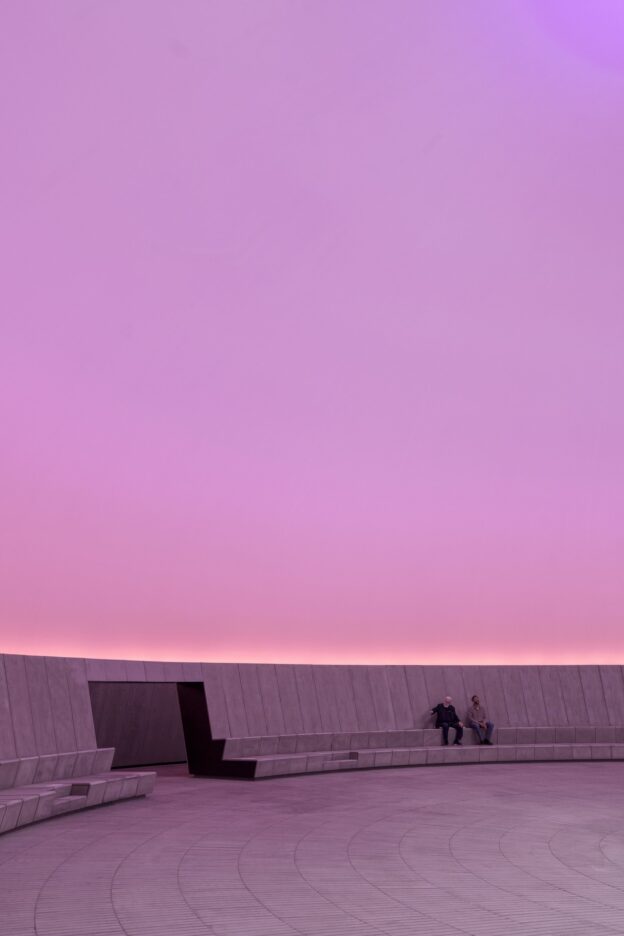 As Seen Below – The Dome, lysinstallasjon (skyspace) av James Turrell på ARoS i Aarhus